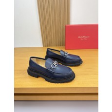 Ferragamo 페라가모 카이벤쥬 레더 드레스 슈즈 로퍼 구두 신발