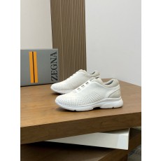 ZEGNA 제냐 남성 신상 레더 캐주얼 스니커즈 신발