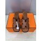 에르메스(HERMES)  굵은굽 슬리퍼 샌들 신발