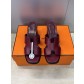 에르메스(HERMES)  굵은굽 슬리퍼 샌들 신발