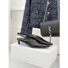 질샌더(Jil Sande) 백오픈 캣힐 샌들 신발