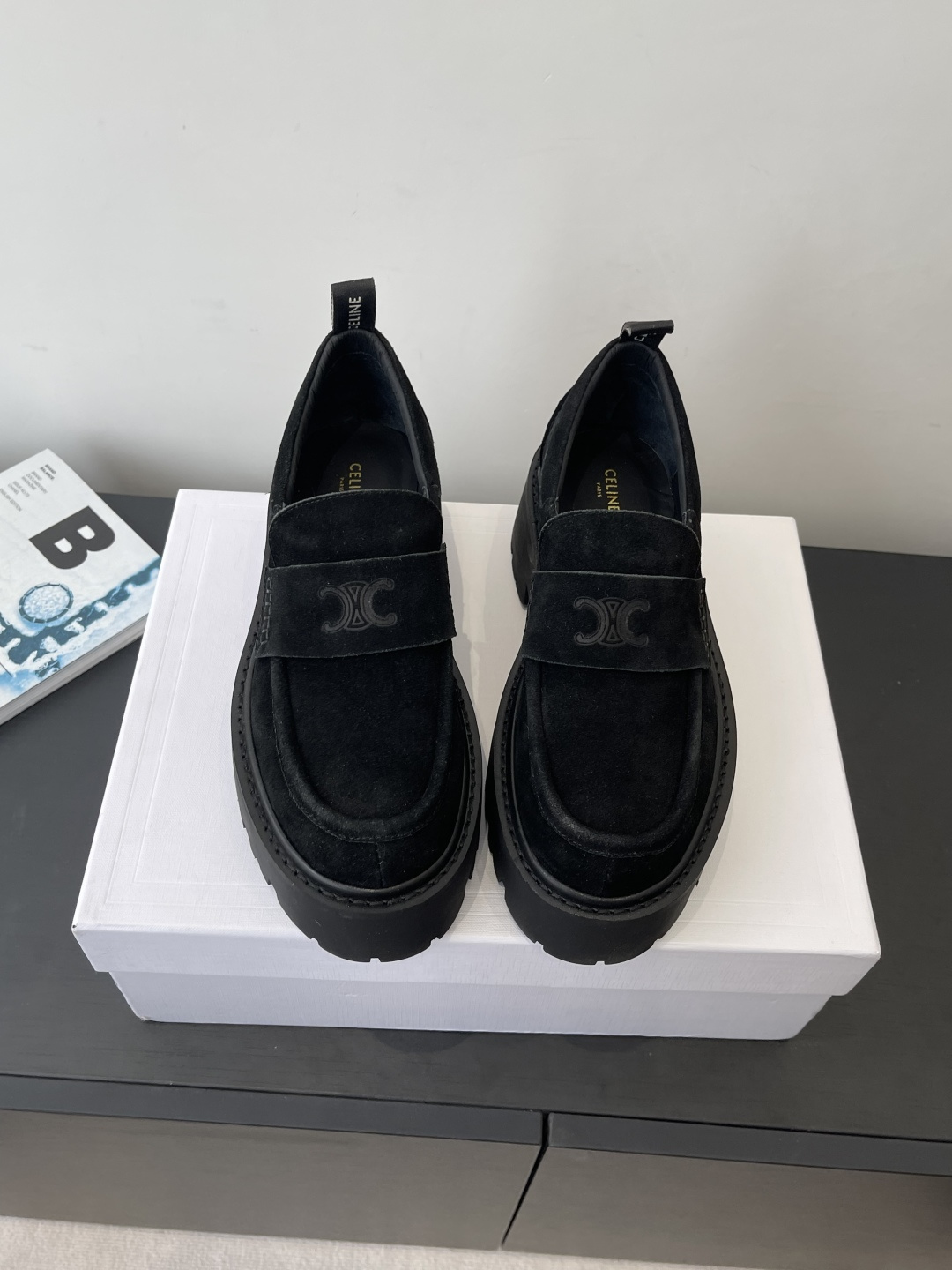 셀린느(Celine) 무드 로퍼 캐주얼 슈즈 신발