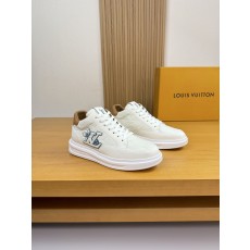 Louis Vuitton LV 루이비통 나파 레더 캐주얼 스니커즈 신발