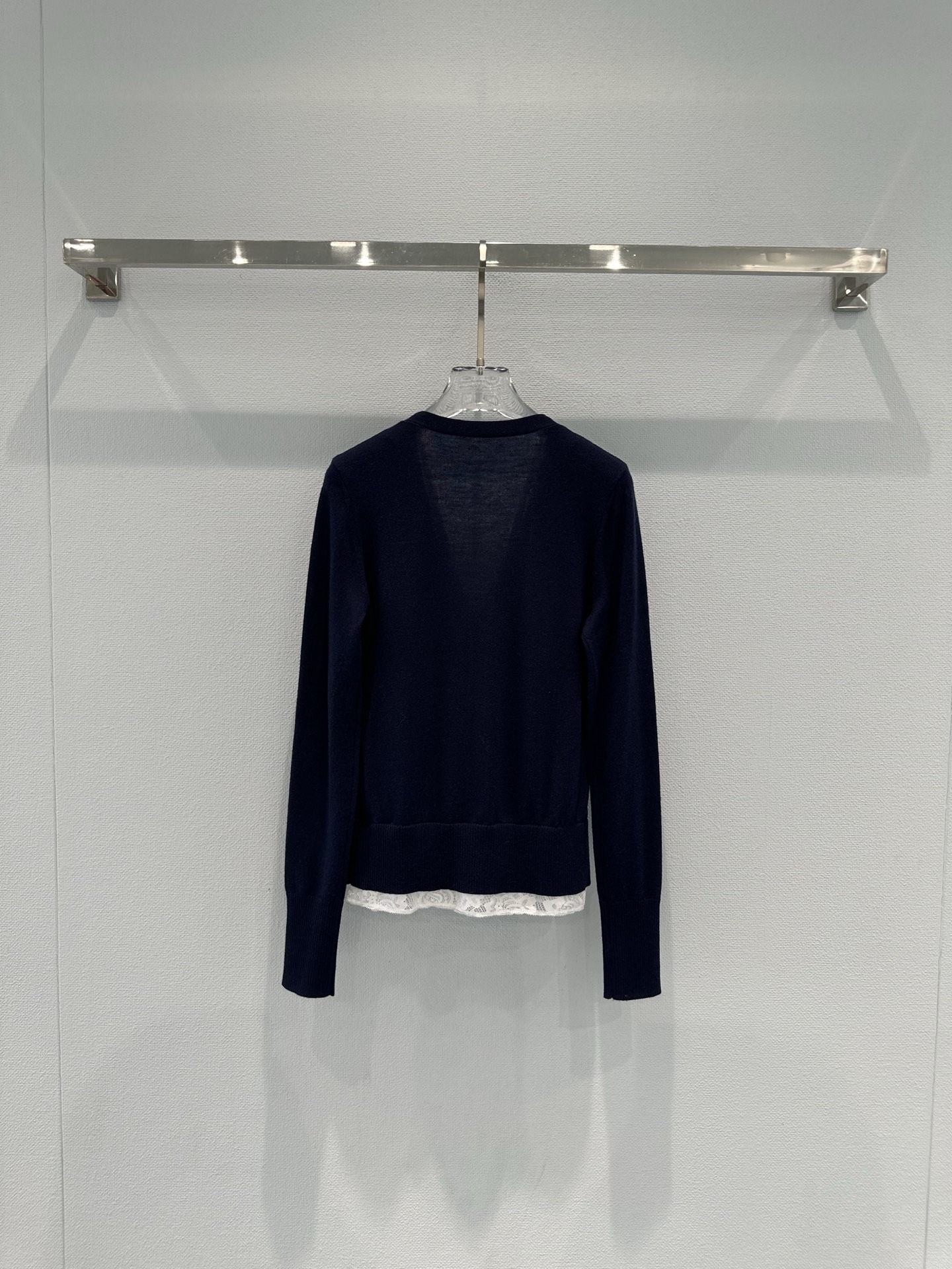 ann andelman 앤 안델만 26ss 레이스 믹스 니트 가디건 의류