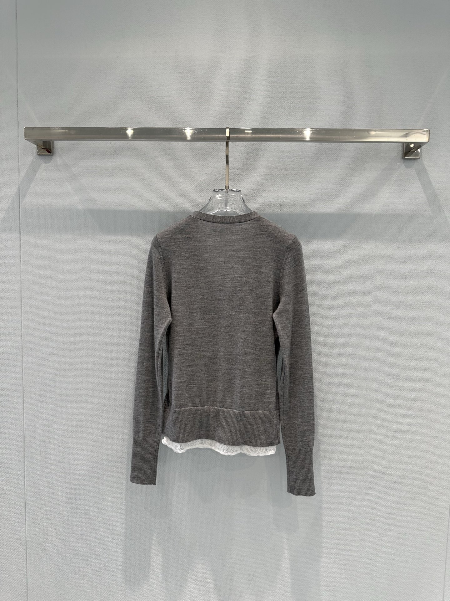 ann andelman 앤 안델만 26ss 레이스 믹스 니트 가디건 의류