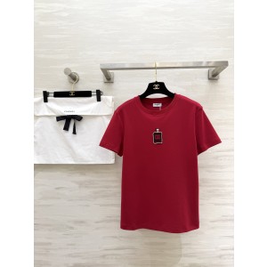 Chanel 샤넬 26SS 클래식 N°5 비딩 쥬얼 반팔 티셔츠 의류