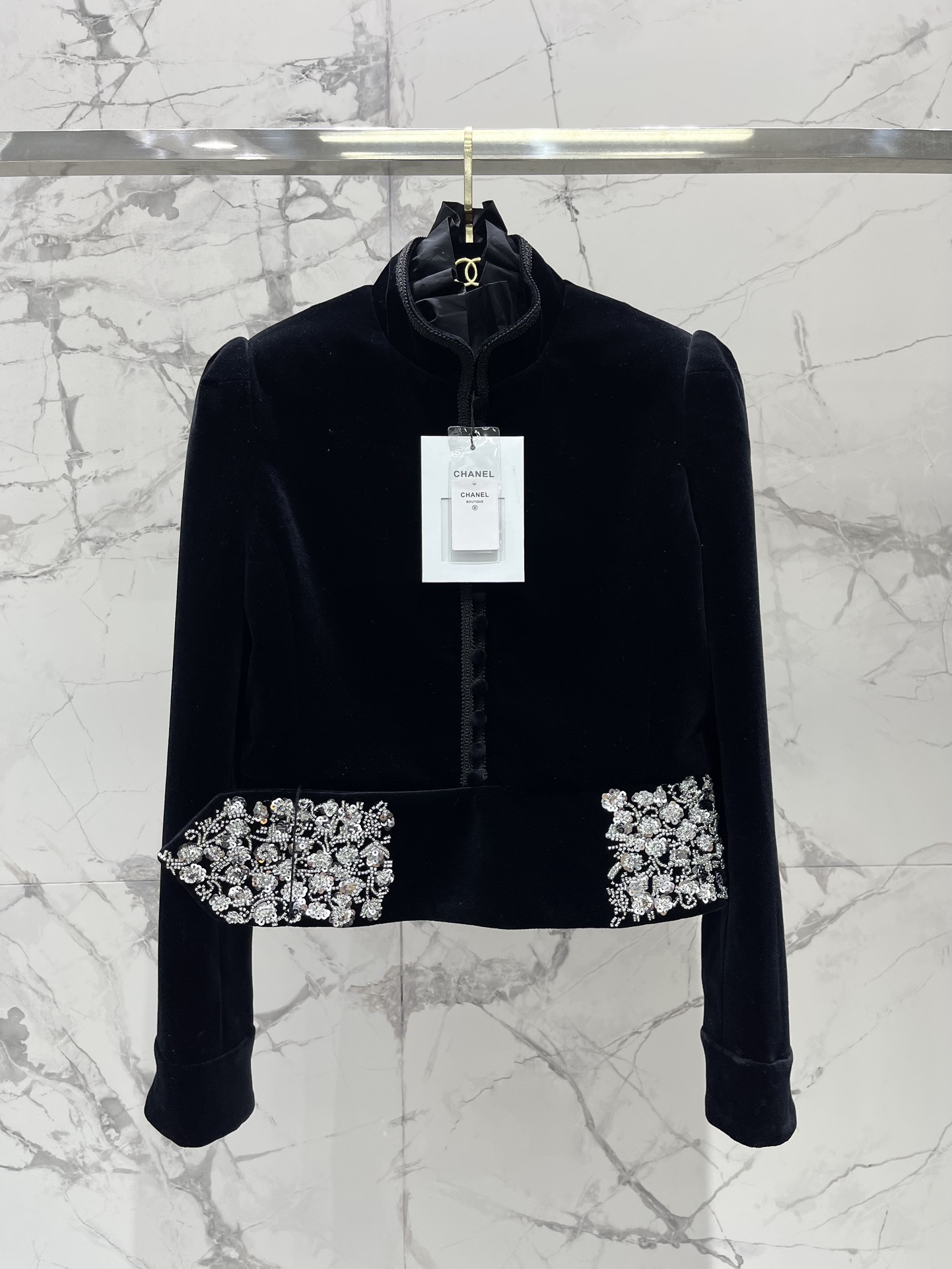 Chanel 샤넬 자수 벨벳 자켓 재킷 의류