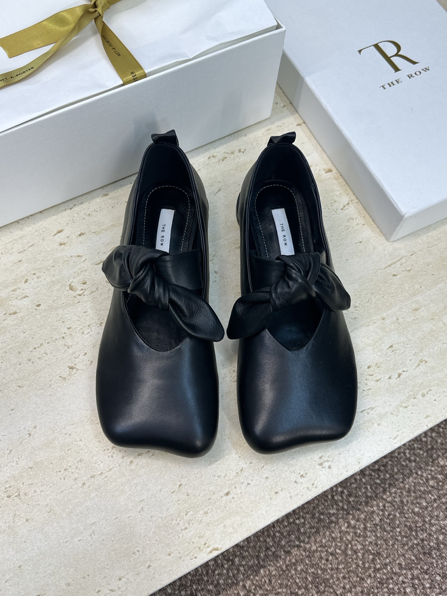더 로우(The Row) 메리제인 발레리나 플랫 신발