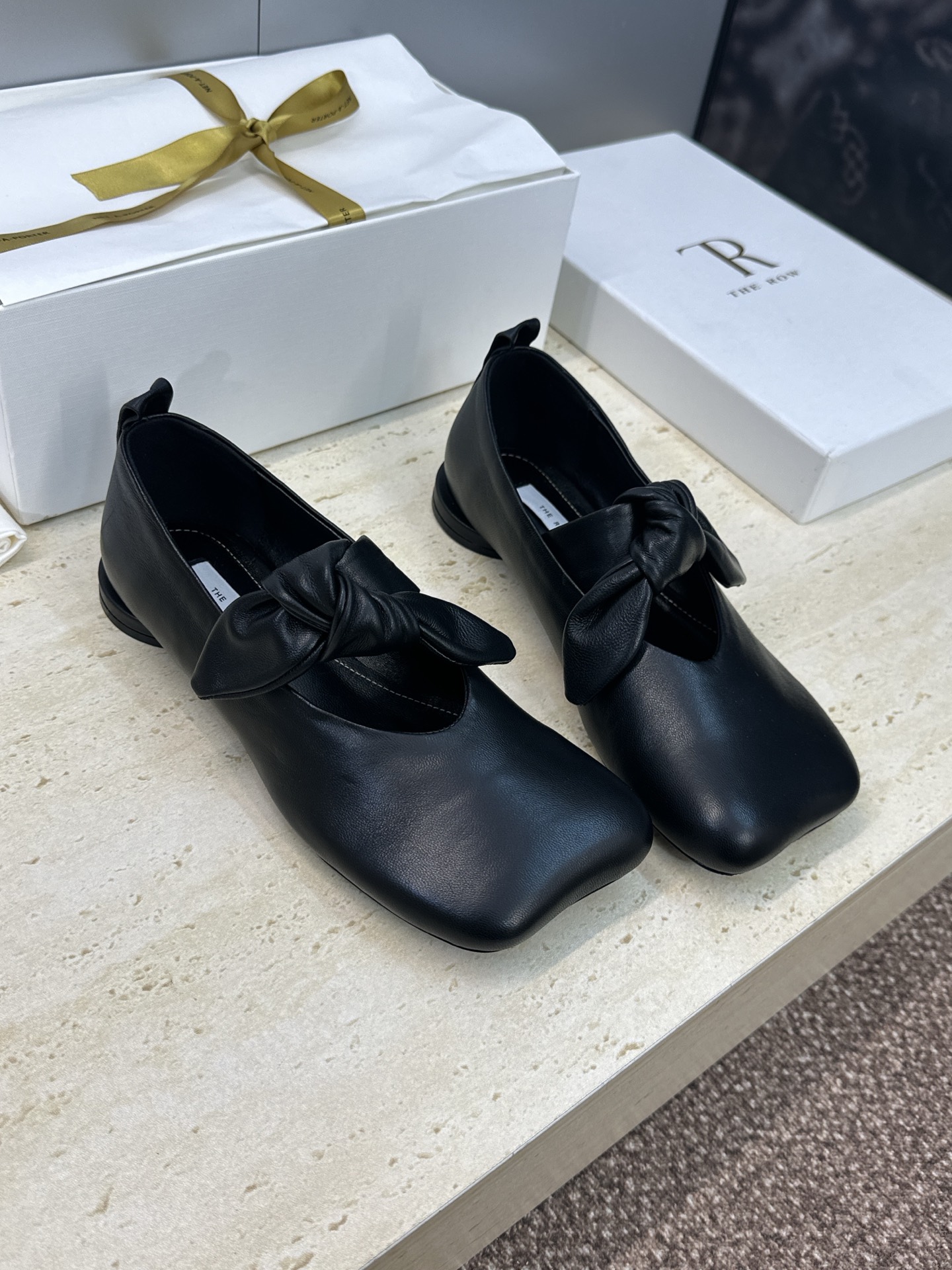 더 로우(The Row) 메리제인 발레리나 플랫 신발