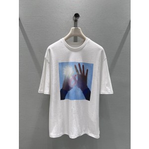 Jil Sander 질 샌더 아트워크 프린트 루즈핏 반팔 티셔츠 의류