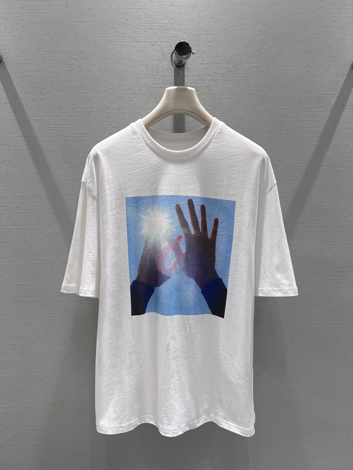 Jil Sander 질 샌더 아트워크 프린트 루즈핏 반팔 티셔츠 의류