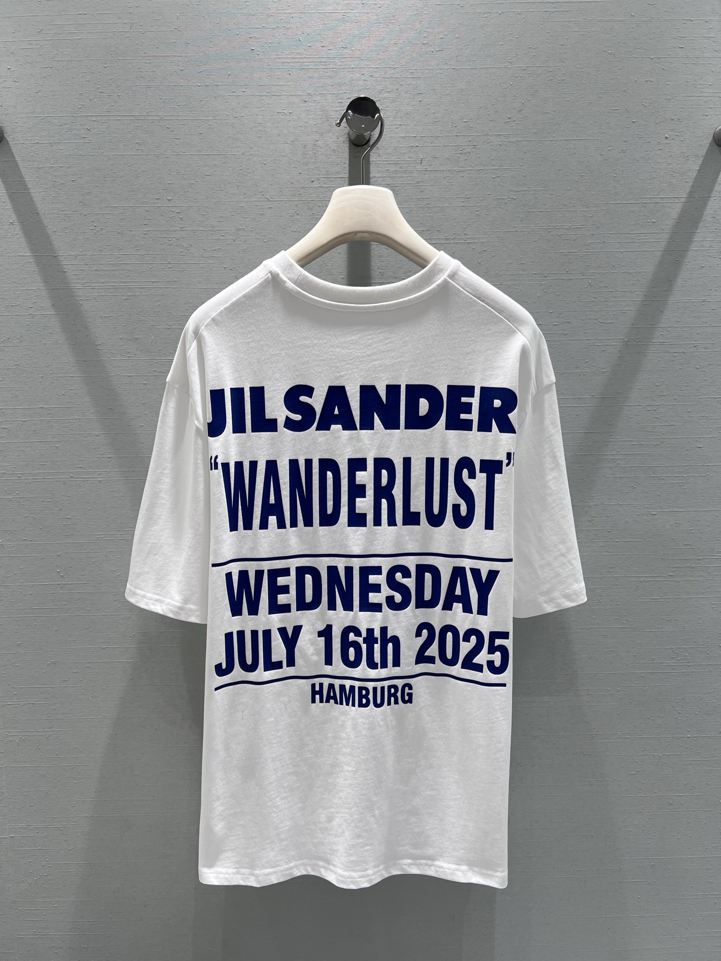 Jil Sander 질 샌더 아트워크 프린트 루즈핏 반팔 티셔츠 의류