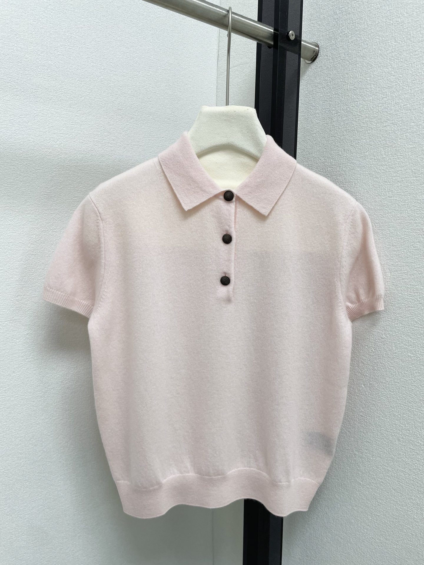 Loro Piana LP 로로피아나 클래식 폴로 니트 카라 반팔 의류