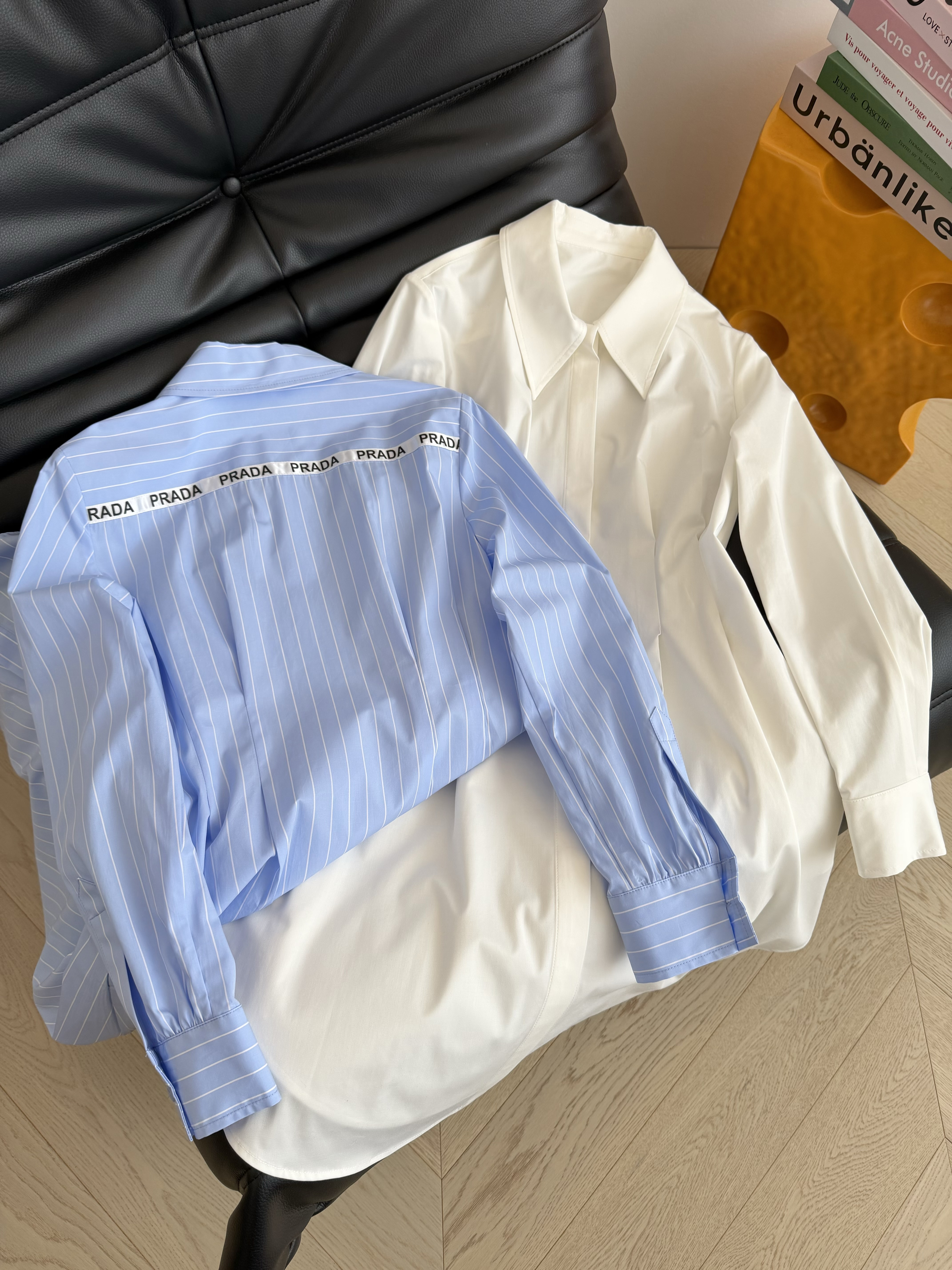 PRADA 26SS 프라다 레터링 로고 셔츠 원피스 의류