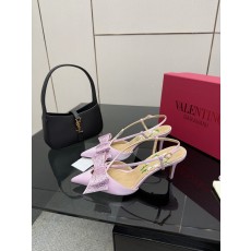 Valentino 발렌티노 파리 런웨이 버클/리본 샌들 힐 구두 신발
