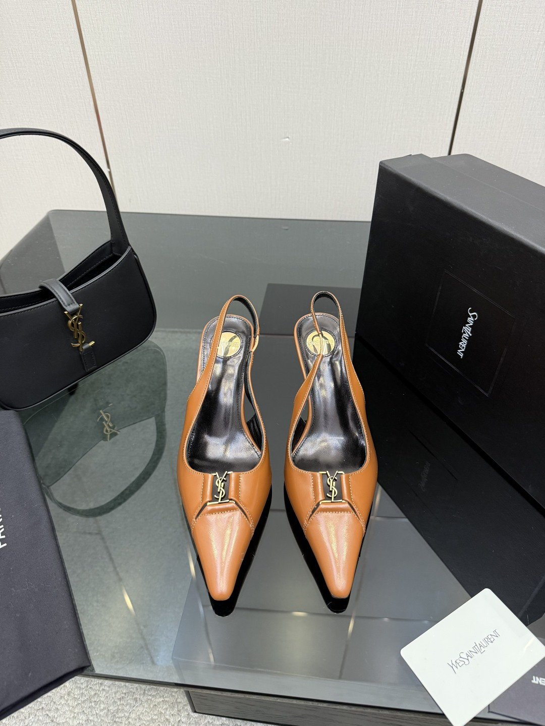 [Saint Laurent] YSL 26SS 생로랑 쥬얼 스트랩 스틸레토 뮬 구두 신발