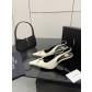[Saint Laurent] YSL 26SS 생로랑 쥬얼 스트랩 스틸레토 뮬 구두 신발