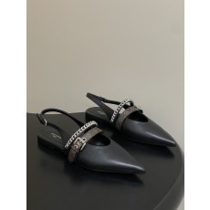 루이비통(LV) 체인 백스트랩 플랫 샌들 신발