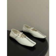 질샌더(Jil Sande) T스트랩 메리제인 플랫 발레 슈즈 신발