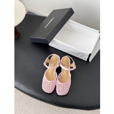 샤넬(CHANEL) 메쉬 메리제인 플랫 신발