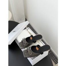 메종 마르지엘라(Maison Margiela) 스퀘어토 리본 뮬 슬리퍼 신발