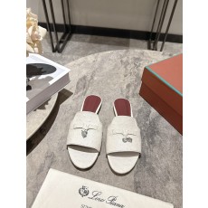 Loro Piana LP 로로 피아나 클래식 플랫/굽 뮬 슬리퍼 신발