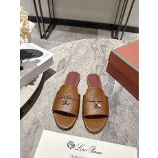 Loro Piana LP 로로 피아나 클래식 플랫/굽 뮬 슬리퍼 신발