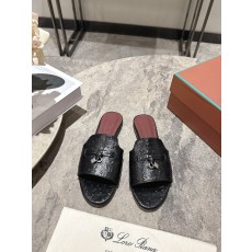 Loro Piana LP 로로 피아나 클래식 플랫/굽 뮬 슬리퍼 신발