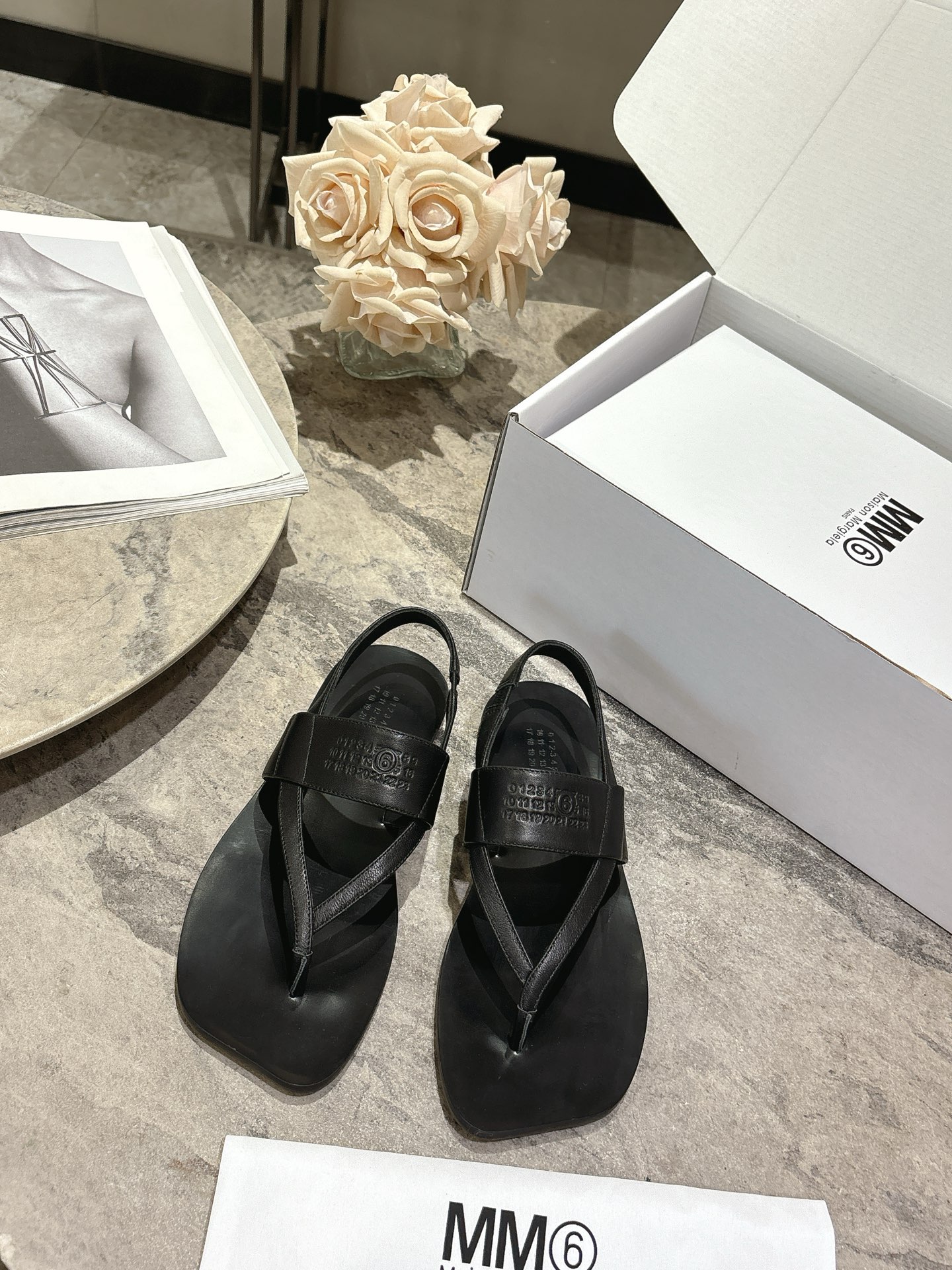 Maison Margiela MM6 메종 마르지엘라 애플토 플립플랍 샌들 슬리퍼 신발