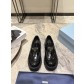 Prada 프라다 삼각로고 플랫폼 로퍼 구두 신발