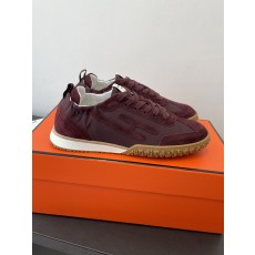 Hermes 에르메스 젯(Jet) 시리즈 스웨이드 스니커즈 신발