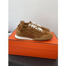 Hermes 에르메스 젯(Jet) 시리즈 스웨이드 스니커즈 신발