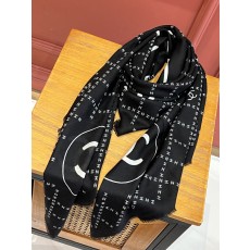 샤넬(CHANEL) 더블C 그리드 캐시미어 목도리 스카프