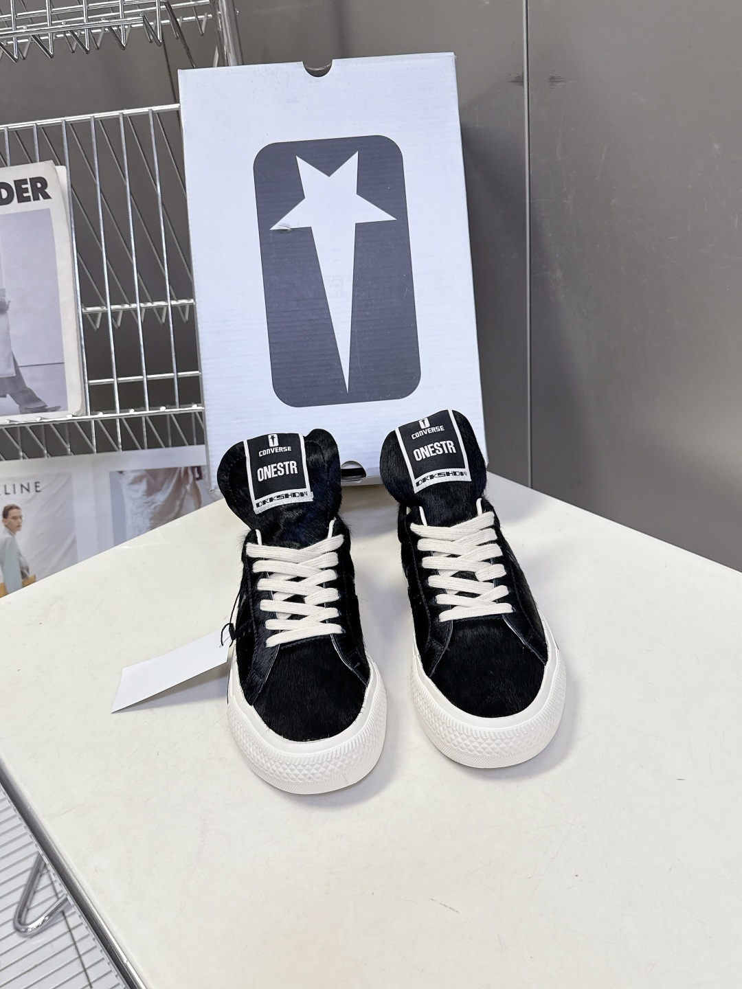 Rick Owens x Converse 컨버스 콜라보레이션 척 70 올스타 스니커즈 신발