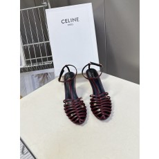 Celine 셀린느 트리오페 앵클 스트랩 펌프스 힐 구두 신발
