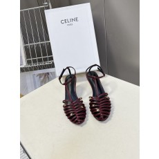 Celine 셀린느 트리오페 스트랩 펌프스 힐 구두 신발