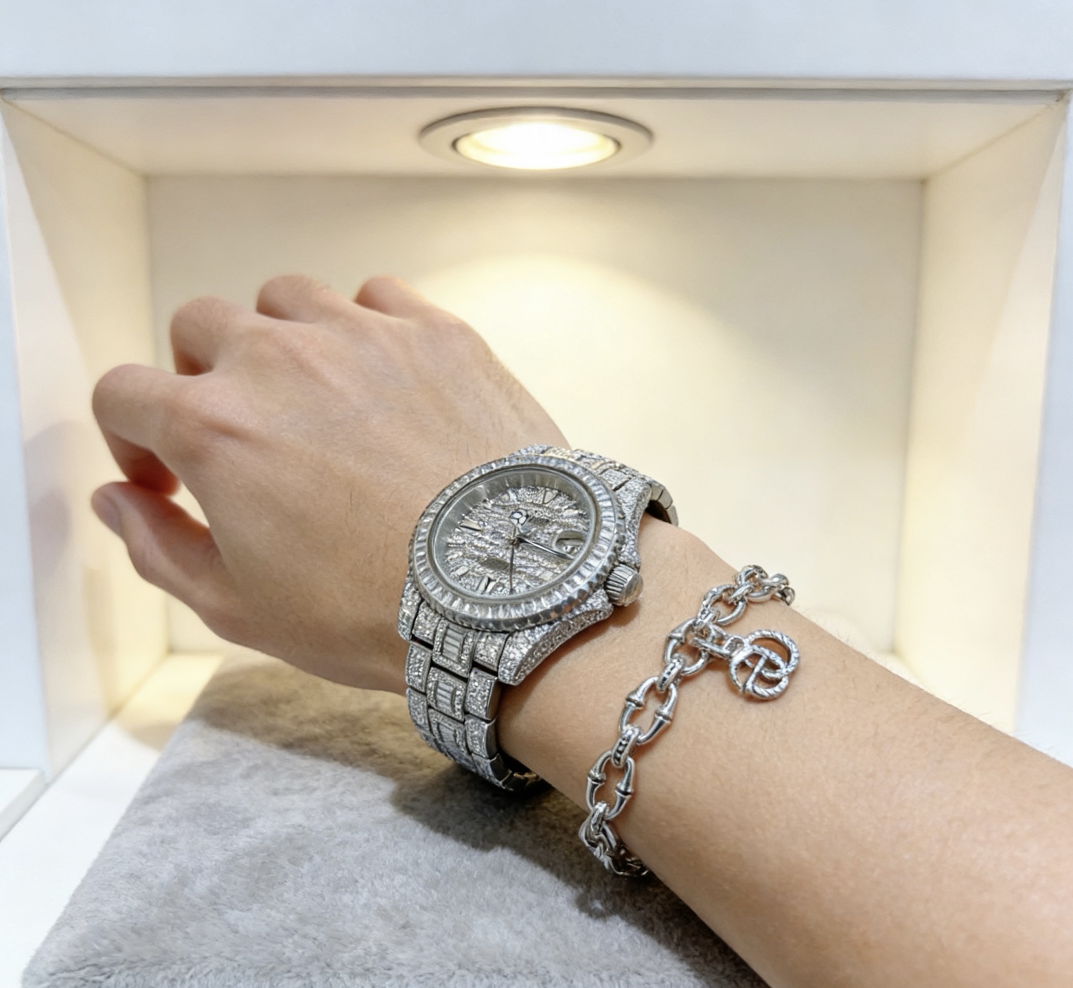 구찌(GUCCI) 클래식 체인 팔찌 악세사리