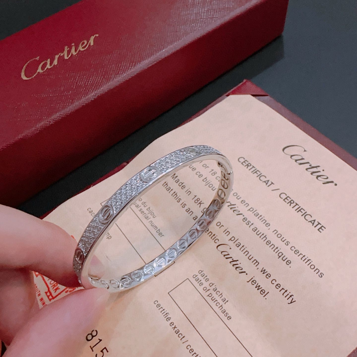까르띠에(Cartier) 팔찌 악세사리