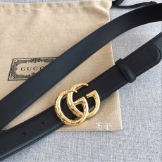 구찌(GUCCI) 양면 가죽 벨트 악세사리