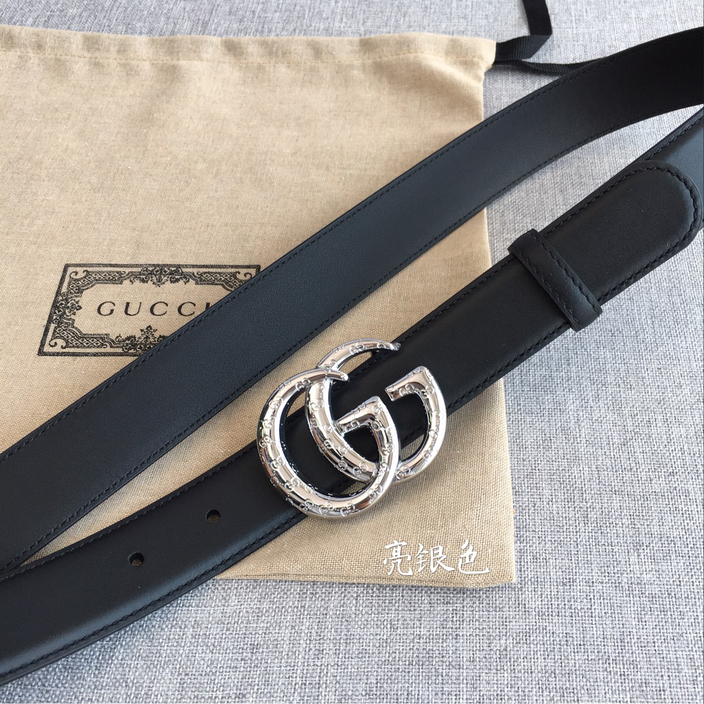 구찌(GUCCI) 양면 가죽 벨트 악세사리