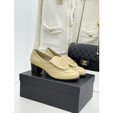 Chanel 샤넬 클래식 더블C 로고 힐 로퍼 구두 신발