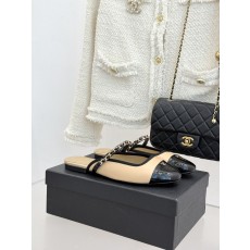 Chanel 샤넬 클래식 더블C 체인 뮬(블로퍼) 샌들 슬리퍼 신발