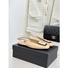 Chanel 샤넬 25K 스퀘어 토 플랩 샌들 슬리퍼 신발