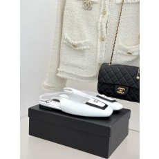 Chanel 샤넬 25K 스퀘어 토 플랩 샌들 슬리퍼 신발