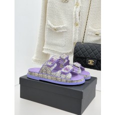 Chanel 클래식 더블C 벨크로 샌들 슬리퍼 신발