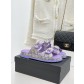 Chanel 클래식 더블C 벨크로 샌들 슬리퍼 신발