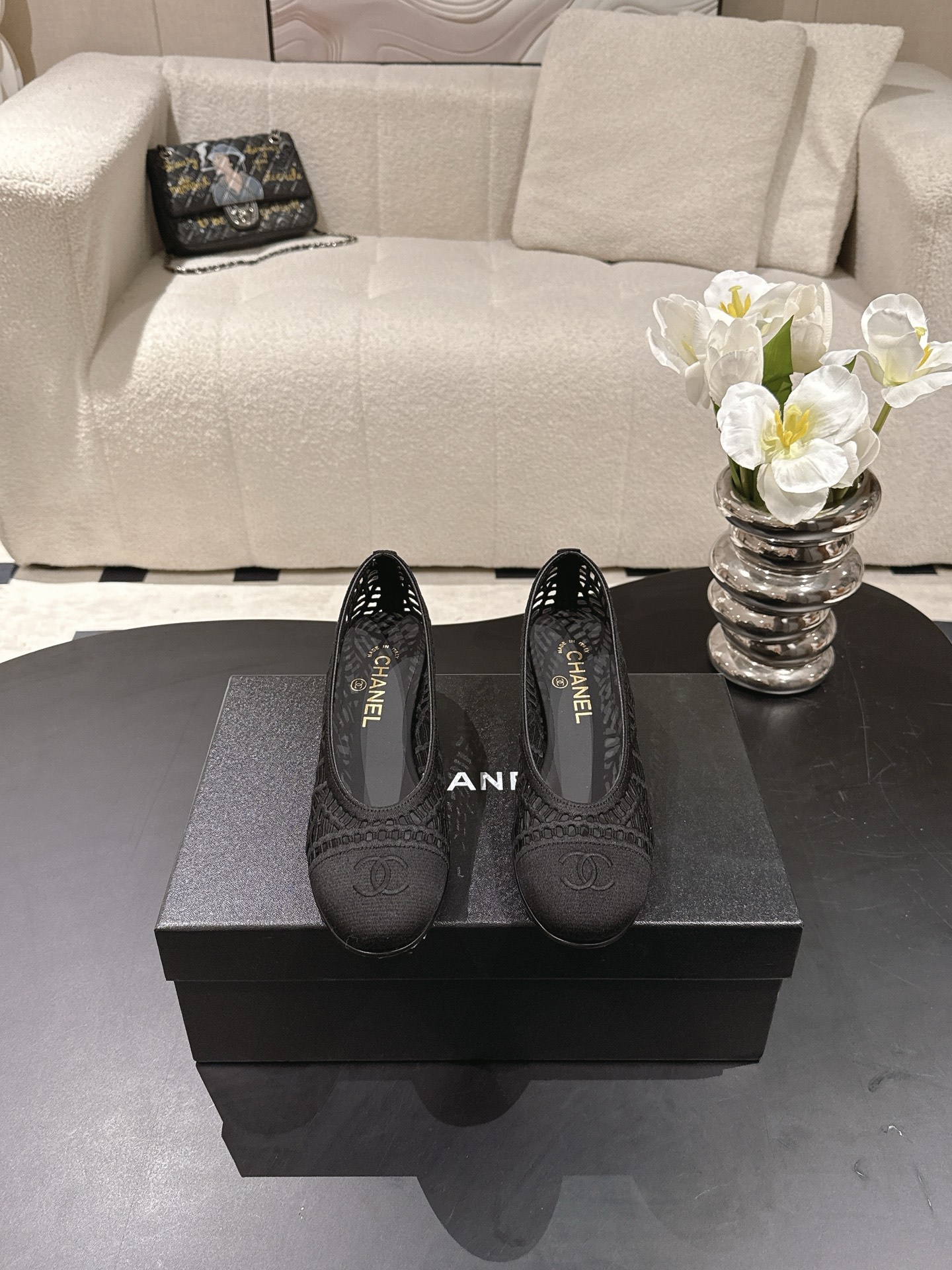 샤넬(CHANEL) 발레 플랫 슈즈 신발