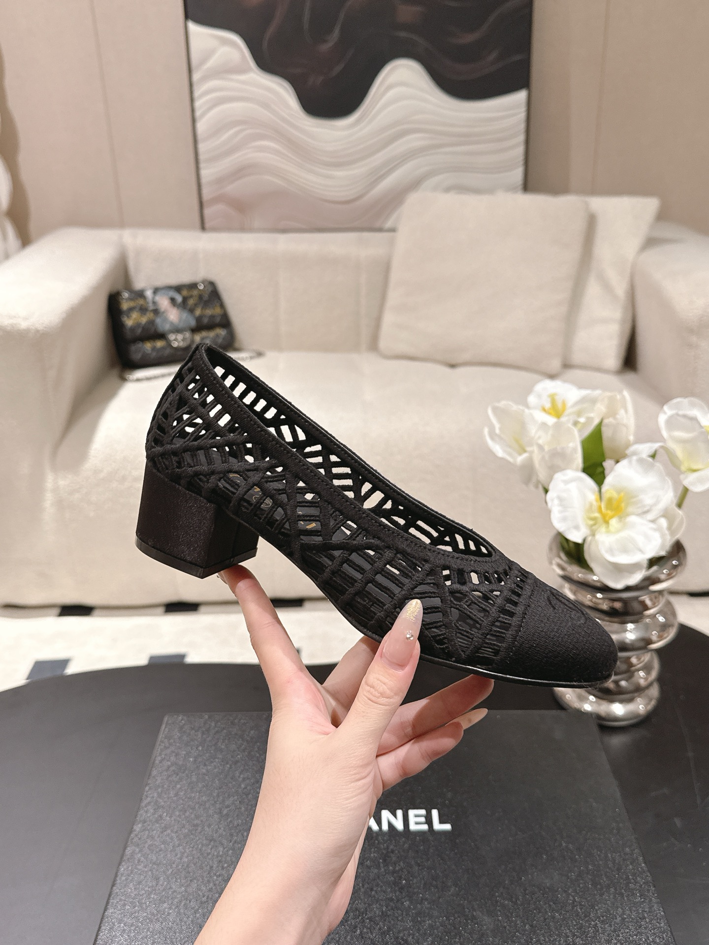 샤넬(CHANEL) 발레 플랫 슈즈 신발