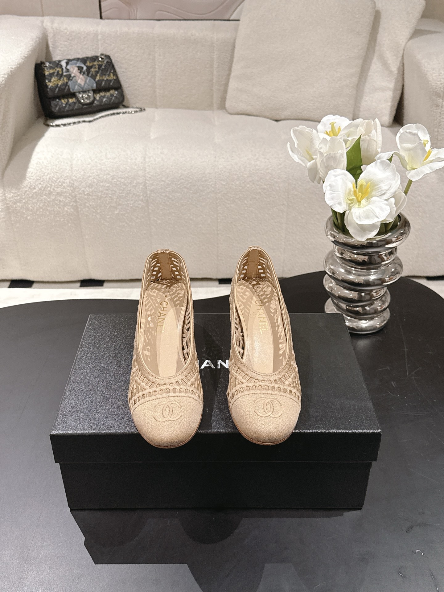 샤넬(CHANEL) 발레 플랫 슈즈 신발