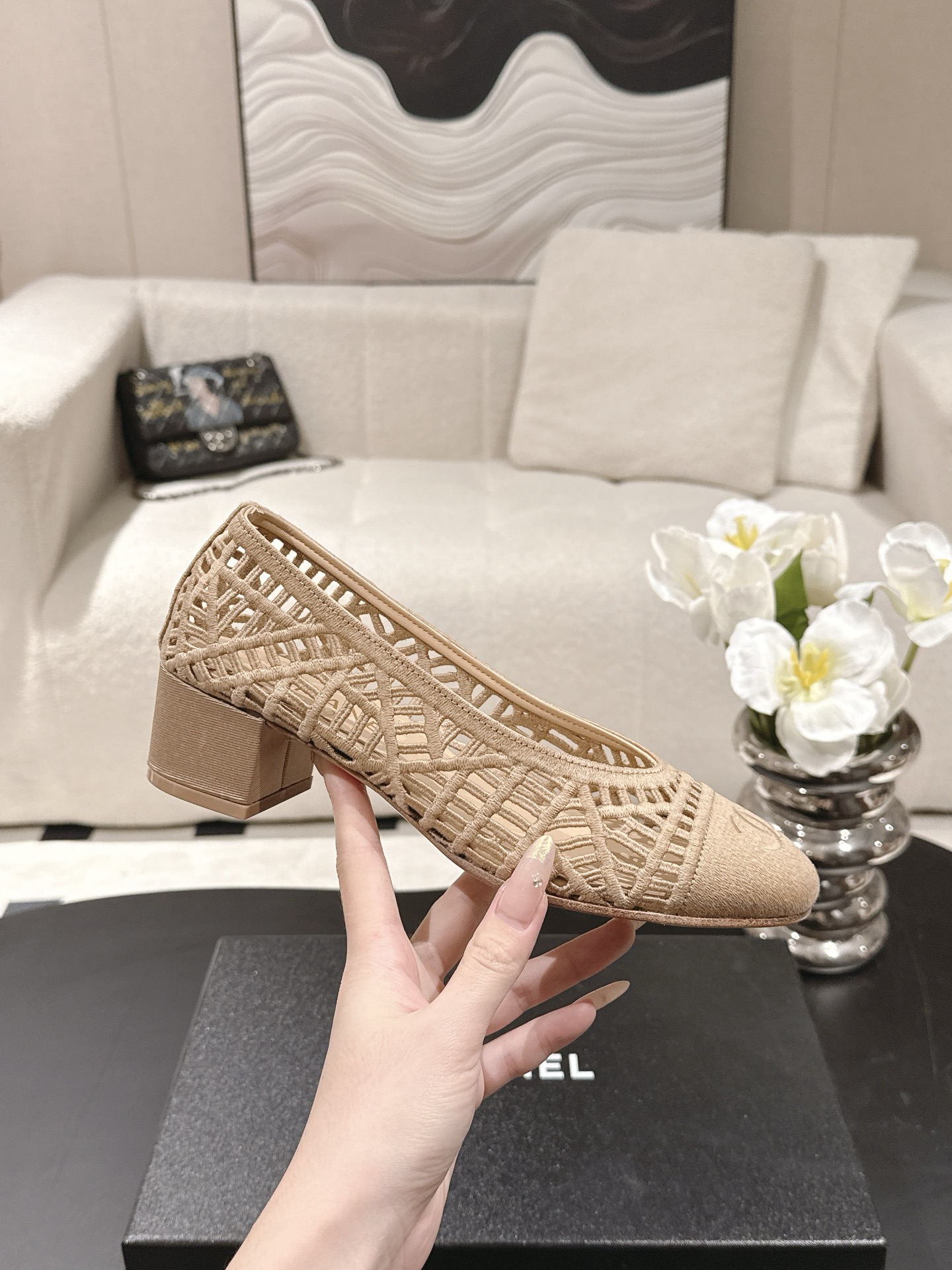 샤넬(CHANEL) 발레 플랫 슈즈 신발
